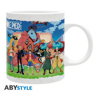 ONE PIECE - Mug - 320 ml - Équipage et Thousand Sunny-subli mate x2