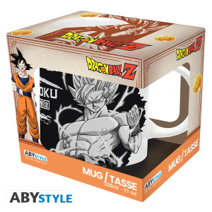DRAGON BALL - Mug - 320 ml - DBZ/ Goku B&W- subli matte - box x2