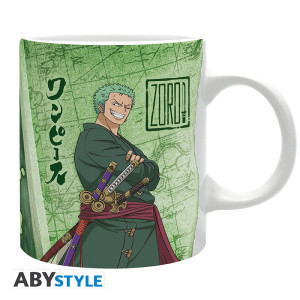 ONE PIECE - Mug - 320 ml - Zoro - subli matte - box x2