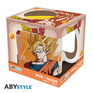 DRAGON BALL - Mug - 460 ml - DBZ Goku & Vegeta - subli -boîtex2