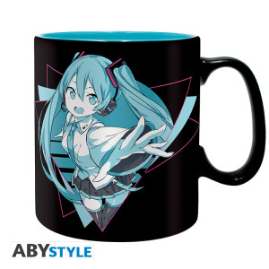 HATSUNE MIKU - Mug - 460 ml - Hatsune Miku - cardboard x2