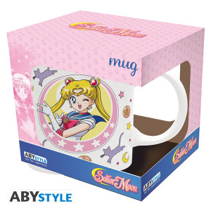 SAILOR MOON - Mug - 320 ml - Sailor Moon & Luna patch - subli x2