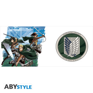 ATTACK ON TITAN - Mug - 320 ml - Bataillon d'exploration - subli x2