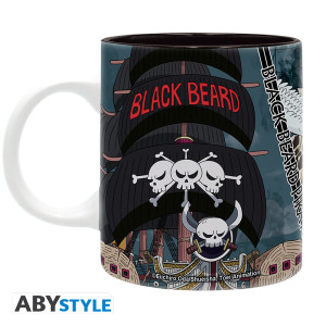 ONE PIECE - Mug - 320 ml - Équipage de Barbe Noire - subli x2