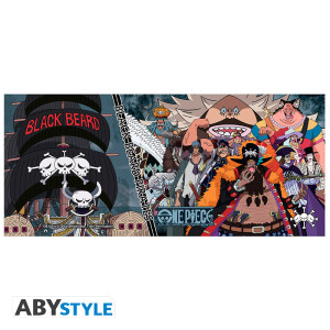 ONE PIECE - Mug - 320 ml - Équipage de Barbe Noire - subli x2