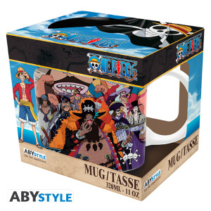 ONE PIECE - Mug - 320 ml - Blackbeard Pirates Crew - subli x2