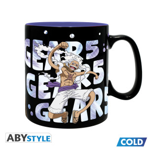 ONE PIECE - Mug Heat Change - 460ml - Gear 5th - cardboard x2