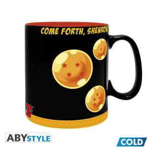 DRAGON BALL - Mug Heat Change - 460 ml - DBZ/Shenron - card x2