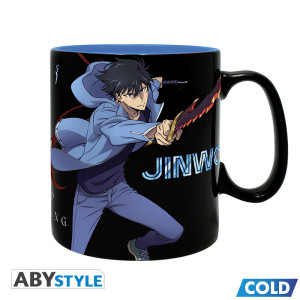 SOLO LEVELING - Mug Heat Change - 460 ml - Jinwoo & Igris cardx2