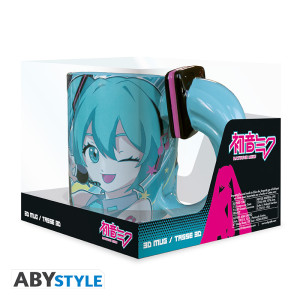 HATSUNE MIKU - Mug 3D handle - Miku x2