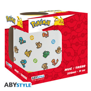POKEMON - Mug - 320 ml - Pixel Art - subli x2