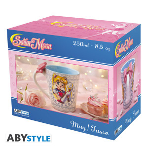SAILOR MOON - Mug 3D handle - Sailor Moon & Luna  x2