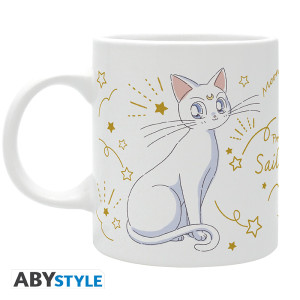 SAILOR MOON - Mug - 320 ml - Luna & Artemis Chats - subli mate x2