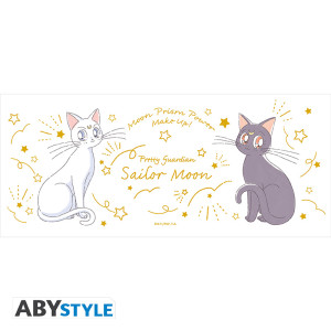 SAILOR MOON - Mug - 320 ml - Luna & Artemis Chats - subli mate x2
