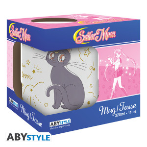 SAILOR MOON - Mug - 320 ml - Luna & Artemis Chats - subli mate x2