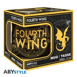 FOURTH WING - Mug - 320 ml - Logo - subli gold x2