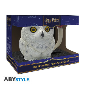 HARRY POTTER - 3D Tankard - Hedwig x2