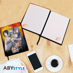 NARUTO SHIPPUDEN - A5 Notebook "Konoha group" X4