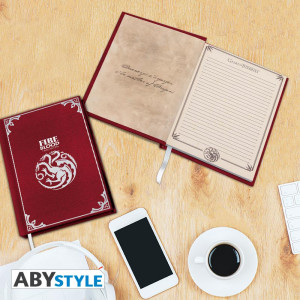 GAME OF THRONES - Premium A5 Notebook "Targaryen" X4*