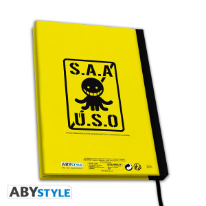 ASSASSINATION CLASSROOM - Cahier A5 "Koro-sensei" X4  *