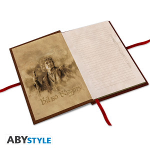 THE HOBBIT - Premium A5 Notebook "Bilbo Baggins" X4*