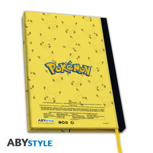 POKEMON - A5 Notebook "Pikachu" X4