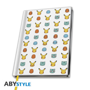POKEMON -  A5 Notebook "Starters" X4