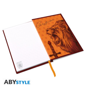 HARRY POTTER - Cahier A5 Gryffondor X4