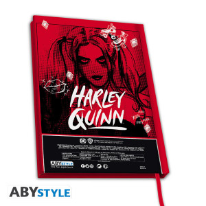DC COMICS - A5 Notebook "Harley Quinn" X4