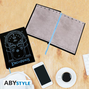 LORD OF THE RINGS - Premium A5 Notebook "Doors of Durin" X4