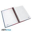 POKEMON - Notebook A5 Spiral "Blue & Red Partners" X4