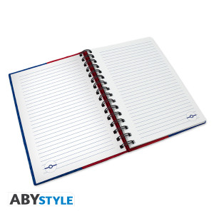 POKEMON - Cahier A5 Spirale "Red et Blue Partenaires" X4