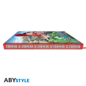 ONE PIECE - Cahier A5 "Egghead" X4