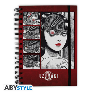 UZUMAKI - Notebook A5 Spiral "Uzumaki" X4