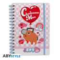 CHAINSAW MAN - Cahier A5 Spirale "Pochita" X4