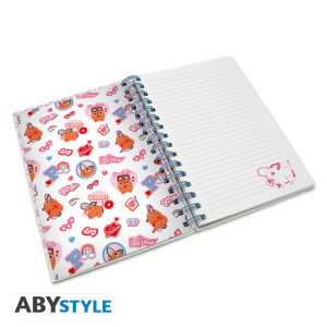 CHAINSAW MAN - Notebook A5 Spiral "Pochita" X4