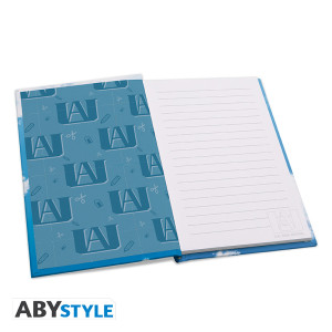 MY HERO ACADEMIA - Pck XXL glass + Pin + Pocket Notebook "Heroes"*