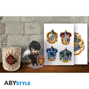 HARRY POTTER - Pck Candle + Acryl® + Stickers "Harry Potter" *