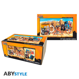 NARUTO SHIPPUDEN - Pck Mug320ml + Acryl® + Postcards "Naruto"*