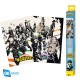 MY HERO ACADEMIA - Set 2 Chibi Posters - Heroes/Villains (52x38) x4