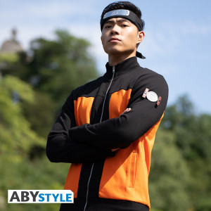 NARUTO SHIPPUDEN - Veste réplique - "Naruto" homme orange/noir*