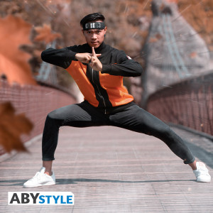 NARUTO SHIPPUDEN - Jacket replica - "Naruto" Men orange/black*