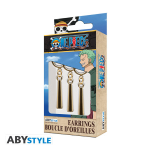 ONE PIECE - 3 earrings set Zoro