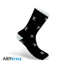 DEATH NOTE - Socks - Black & White - L*