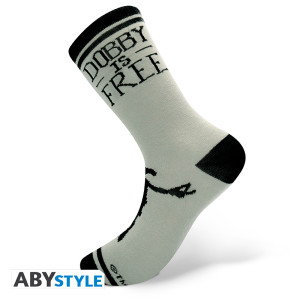 HARRY POTTER - Socks - Black & Grey - Dobby