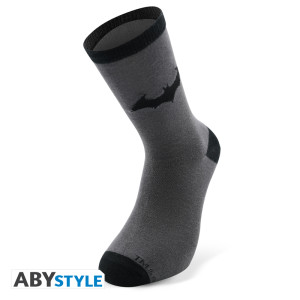 DC COMICS - Socks - Black & Grey - Batman *