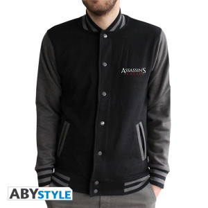 ASSASSIN'S CREED - Jacket - "Crest" man black/dark grey*
