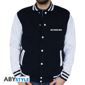 ONE PUNCH MAN - Jacket - "Hero Association" Men navy/white*