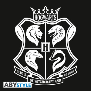 HARRY POTTER - Hoodie - "Hogwarts" man Black