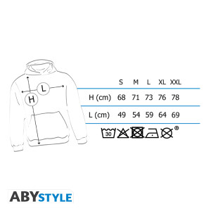HARRY POTTER - Hoodie - "Hogwarts" man Black